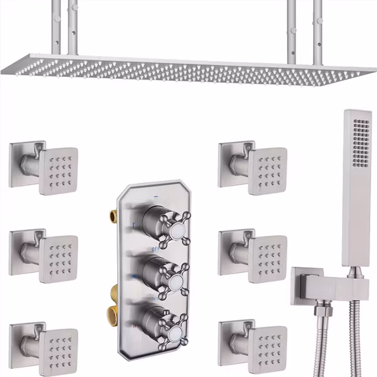 Ensemble de douche Hy1010, colonne de douche, système de douche